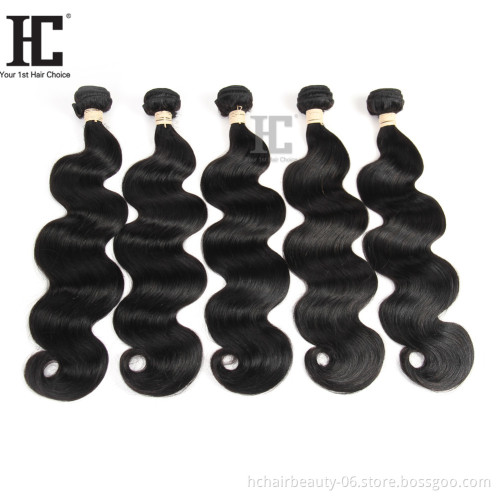 Brazilian Body Wave Hair Weave Bundles Natural Color 100% Human Hair weaving 1/3 Piece 8-30inch Remy Hair Extension